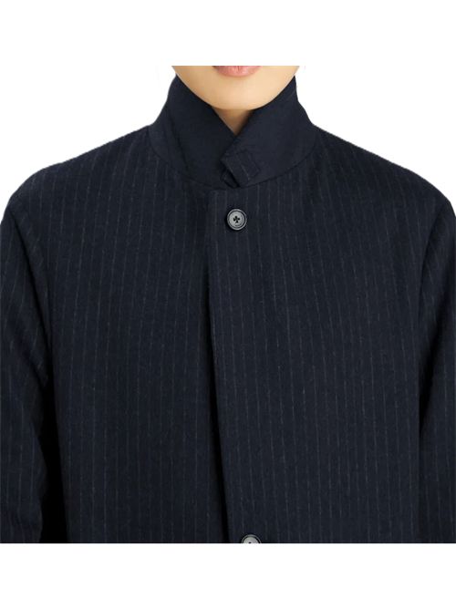 Barenapinstripe-pattern notched-lapels blazer completo sabi fune Barena | GID5730 0526170 NAVY